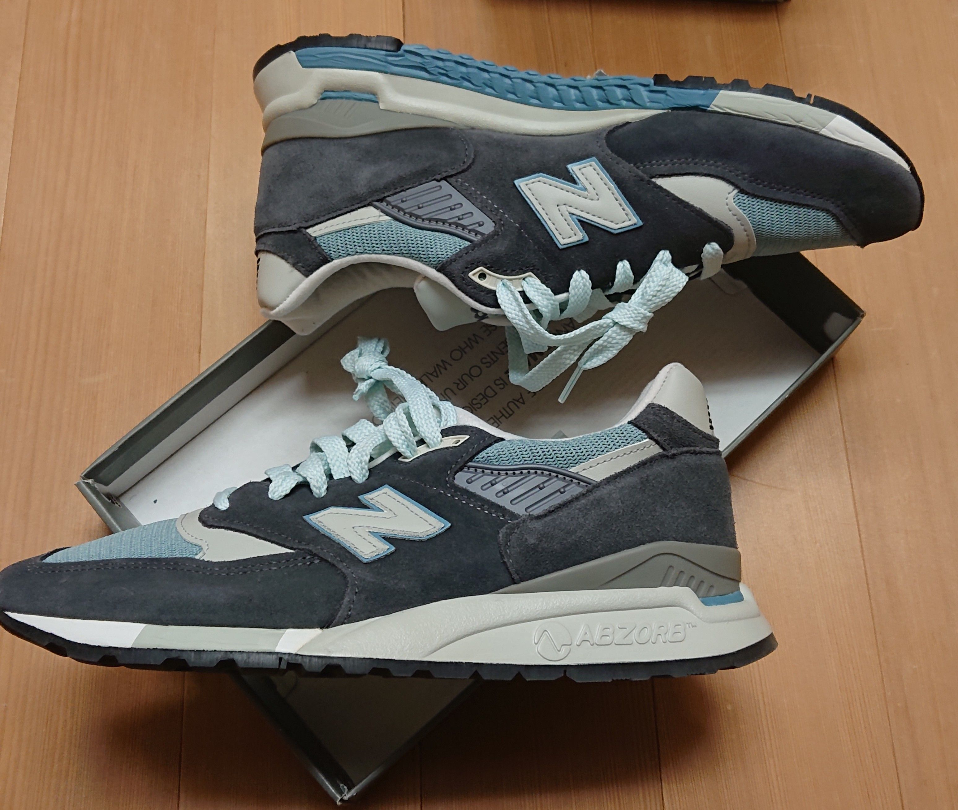 KITH × New Balance 998 "Steel Blue"