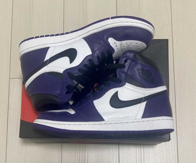 Nike Air Jordan 1 Retro High OG "Court Purple White/Black" (2020)