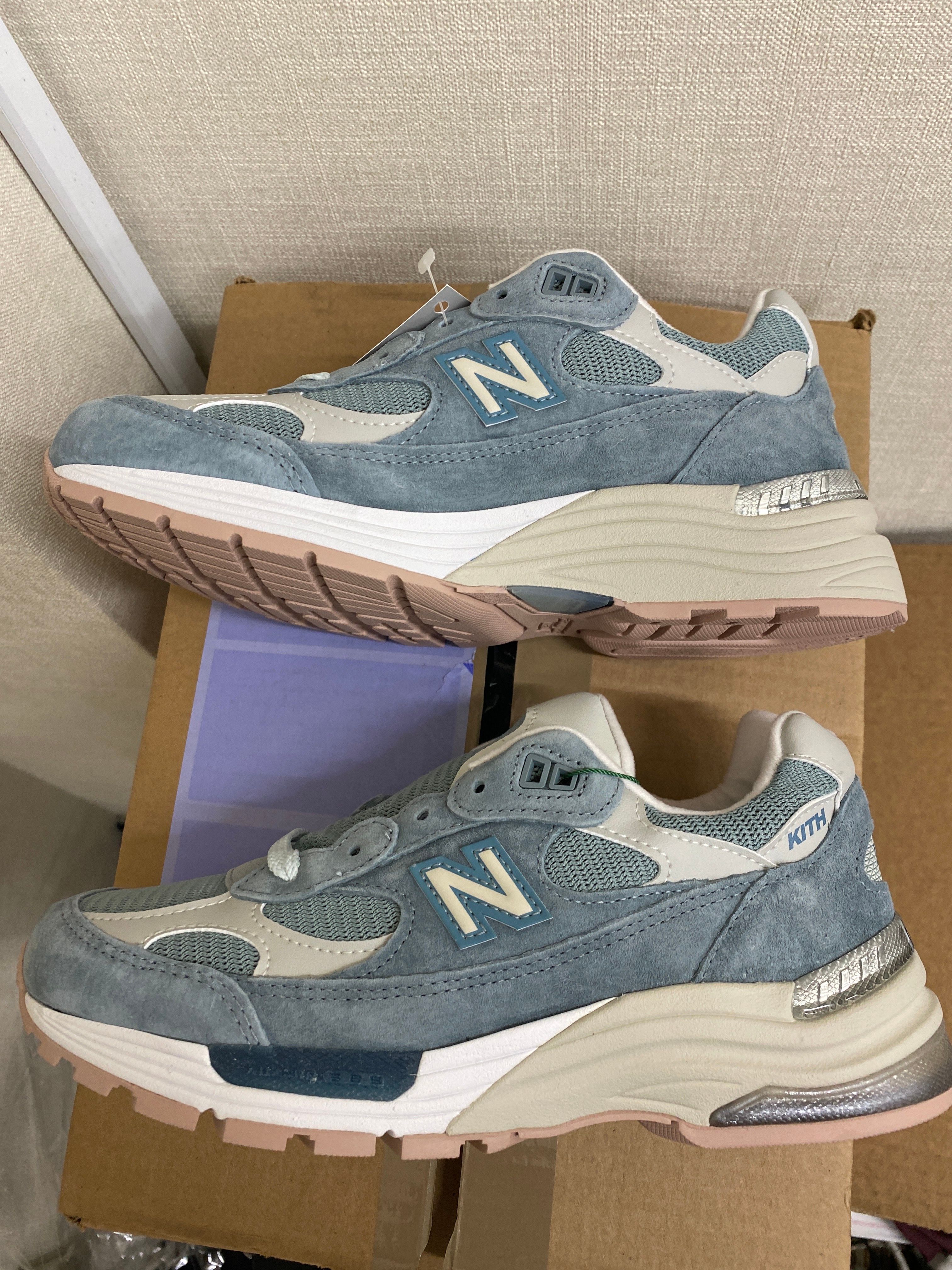 KITH × New Balance 992 "Aegean Blue/Shadow Gray"