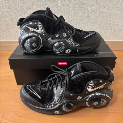 Supreme × Nike Air Zoom Flight 95 SP "Black/White"