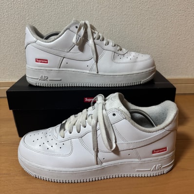 Supreme × Nike Air Force 1 Low "White"