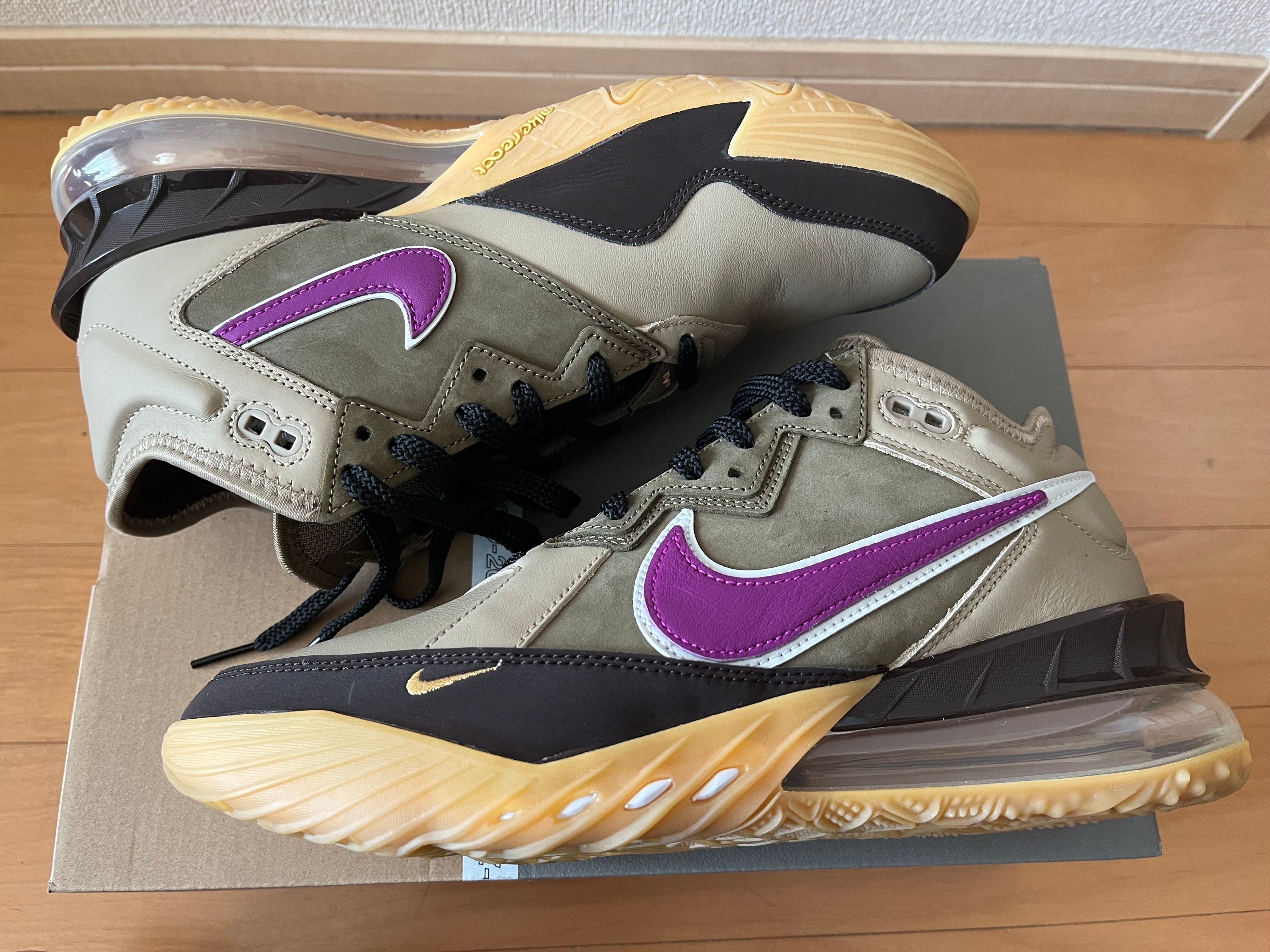 atmos × Nike LeBron 18 Low "Viotech"