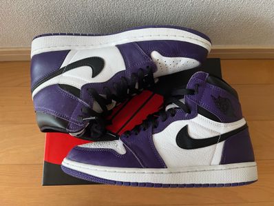 Nike Air Jordan 1 Retro High OG "Court Purple White/Black" (2020)