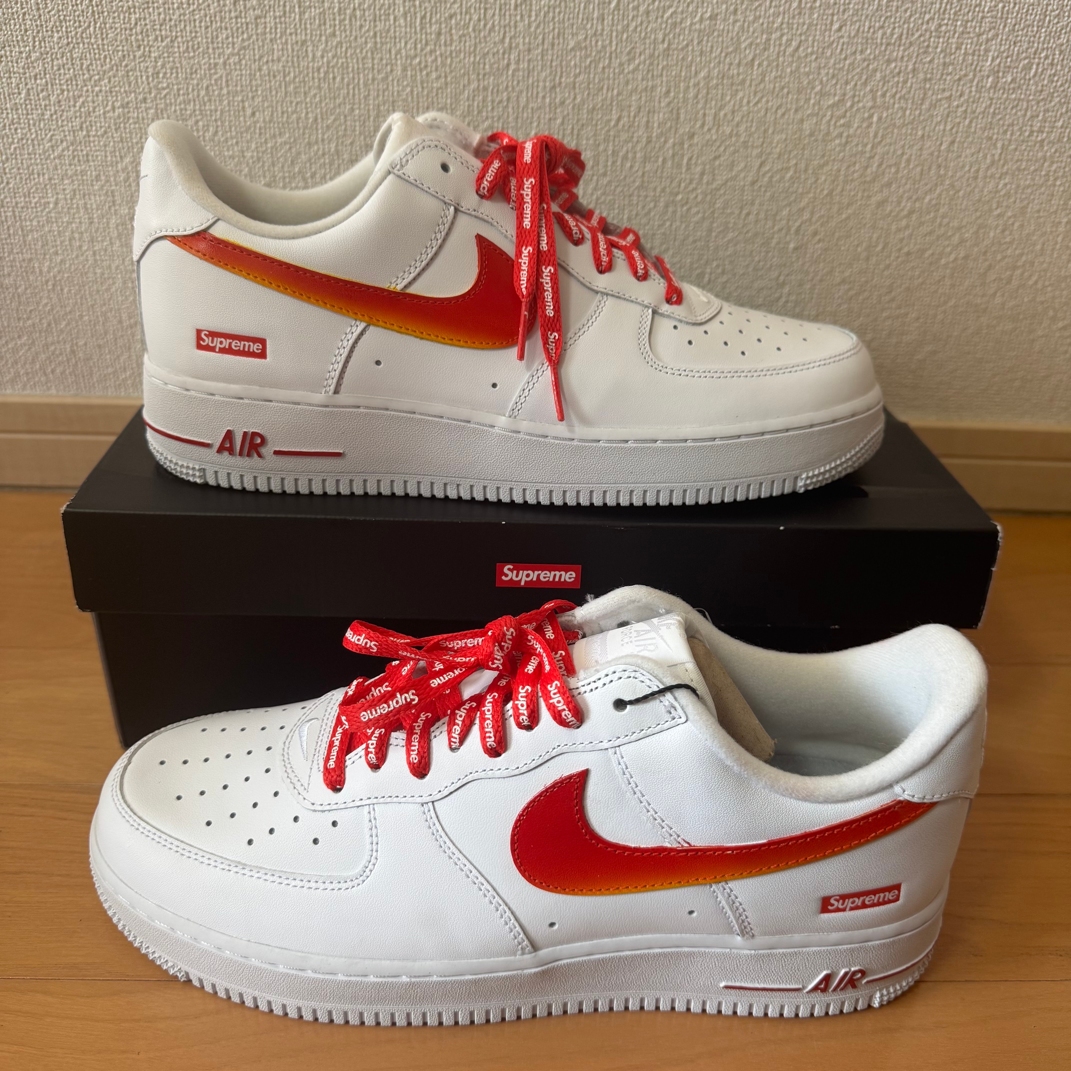 Supreme × Nike Air Force 1 Low "White"
