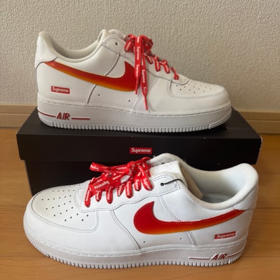 Supreme × Nike Air Force 1 Low "White"