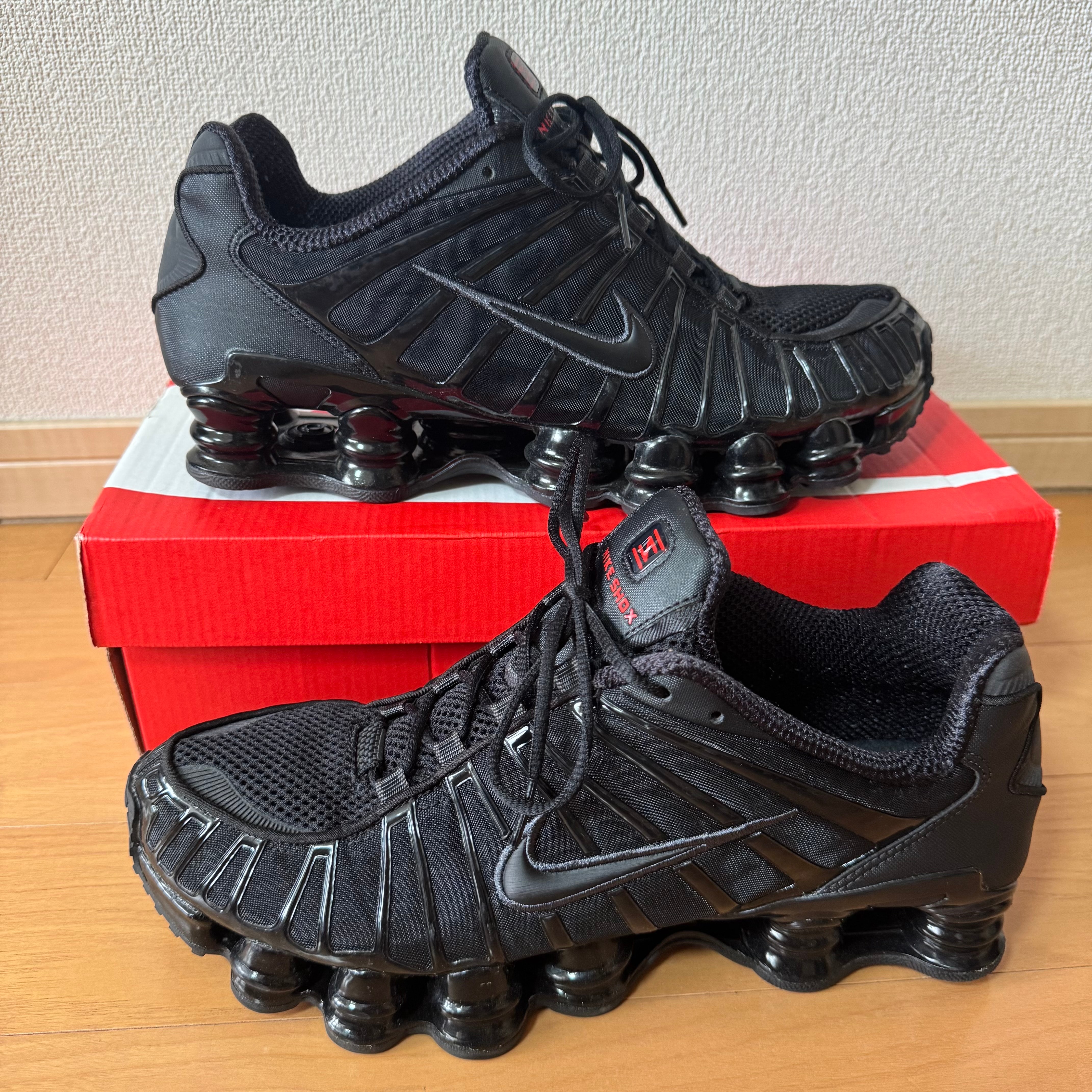 Nike Women's Shox TL "Black and Max Orange"
