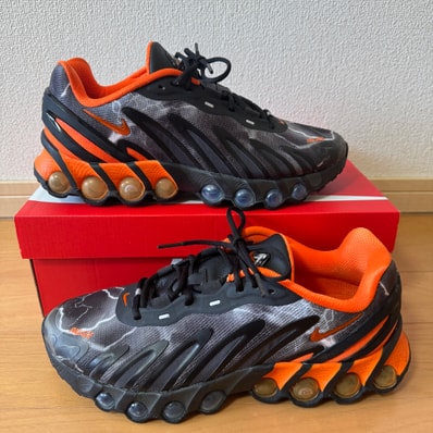 PALACE × Nike Air Max DN8 "Black/Safety Orange/Particle Grey"