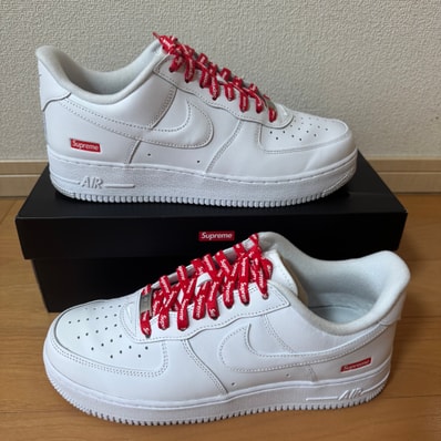 Supreme × Nike Air Force 1 Low "White"