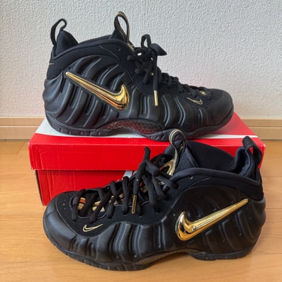 Nike Air Foamposite Pro "Black Metallic Gold"