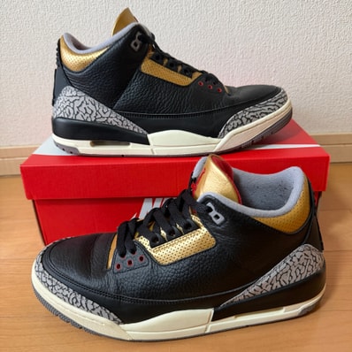 Nike Women's Air Jordan 3 "Black/Gold"