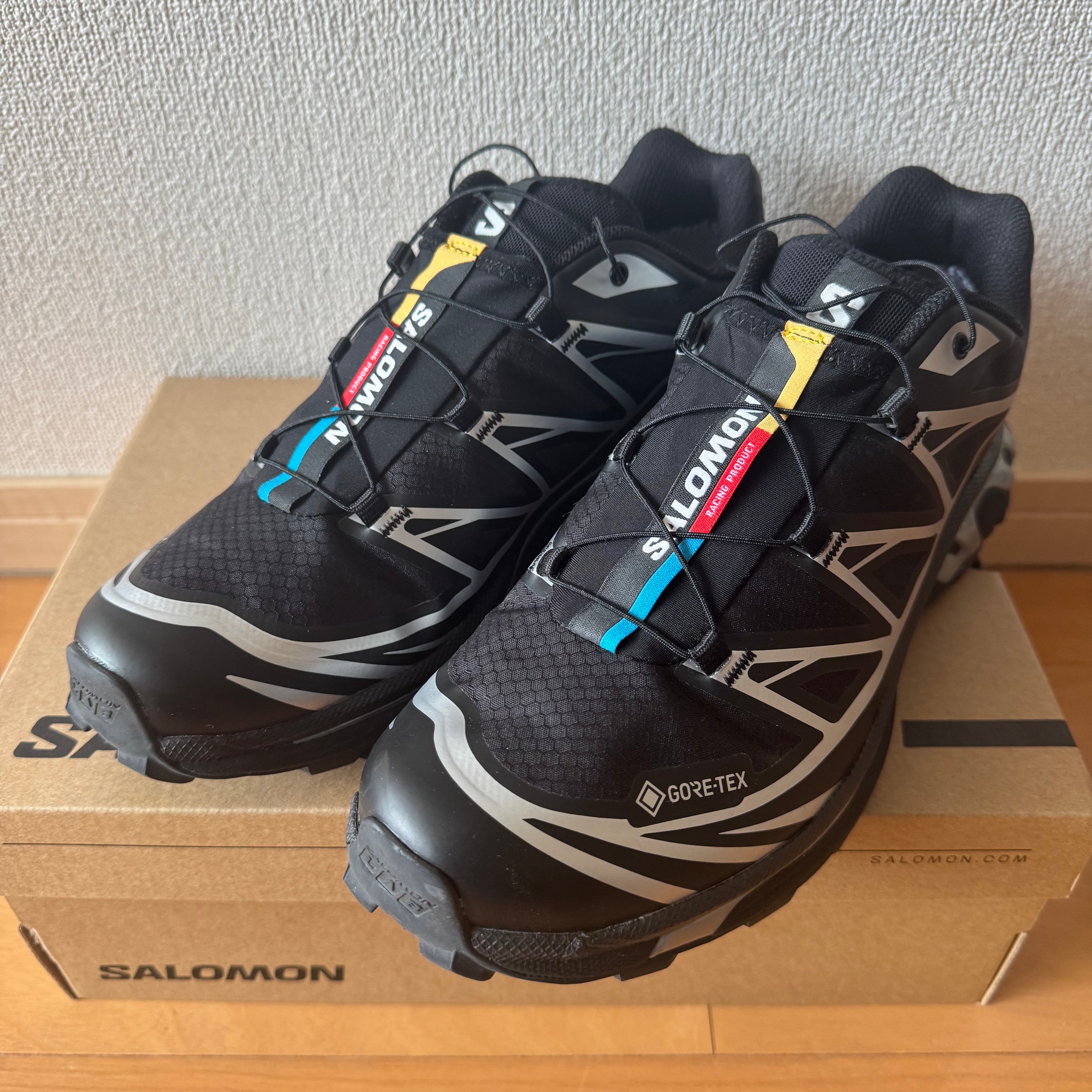 Salomon XT-6 GORE-TEX "Black/Footwear Silver"