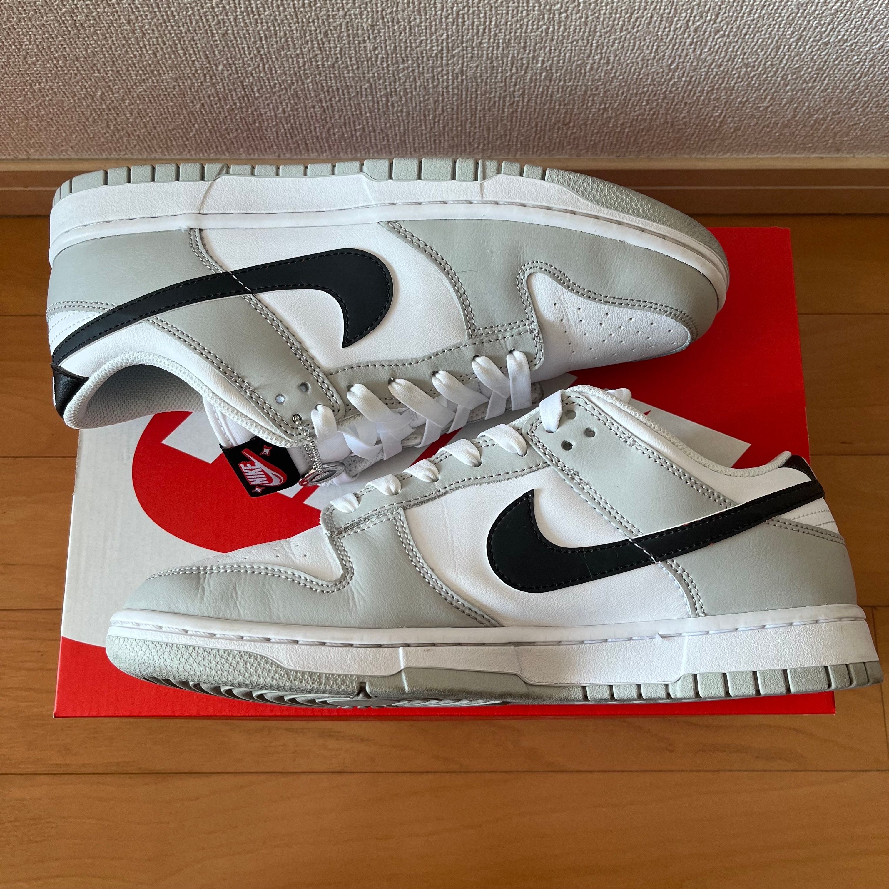 Nike Dunk Low SE Lottery "Grey Fog/Light Crimson"