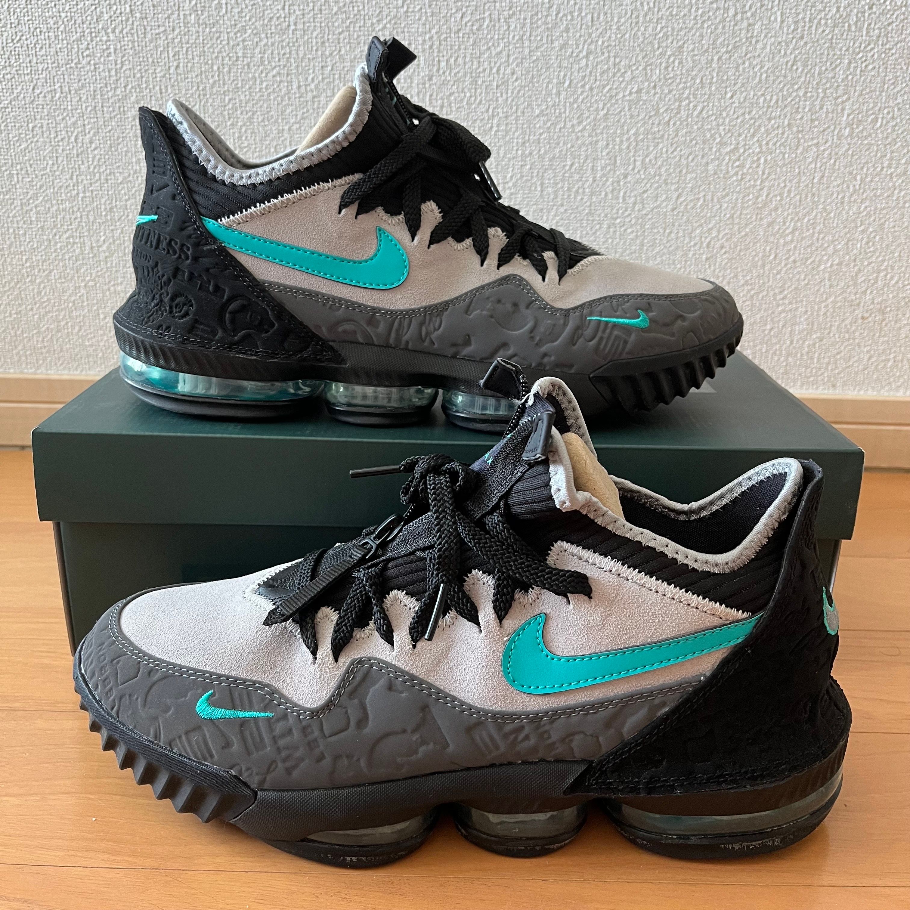atmos × Nike LeBron 16 "Clear Jade"