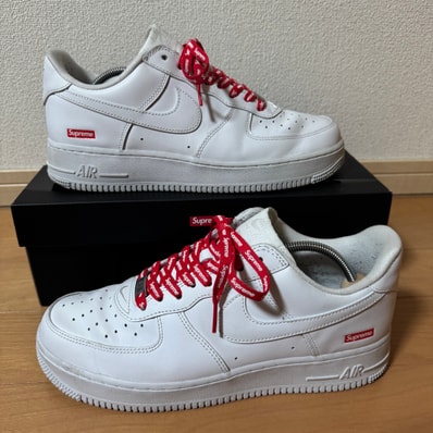 Supreme × Nike Air Force 1 Low "White"