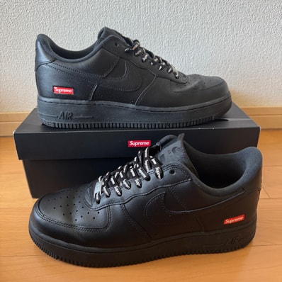 Supreme × Nike Air Force 1 Low "Black"