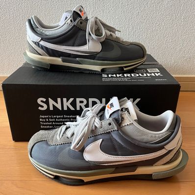 sacai × Nike Zoom Cortez "Iron Grey"