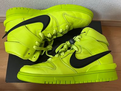 AMBUSH × NIKE DUNK HIGH "FLASH LIME"