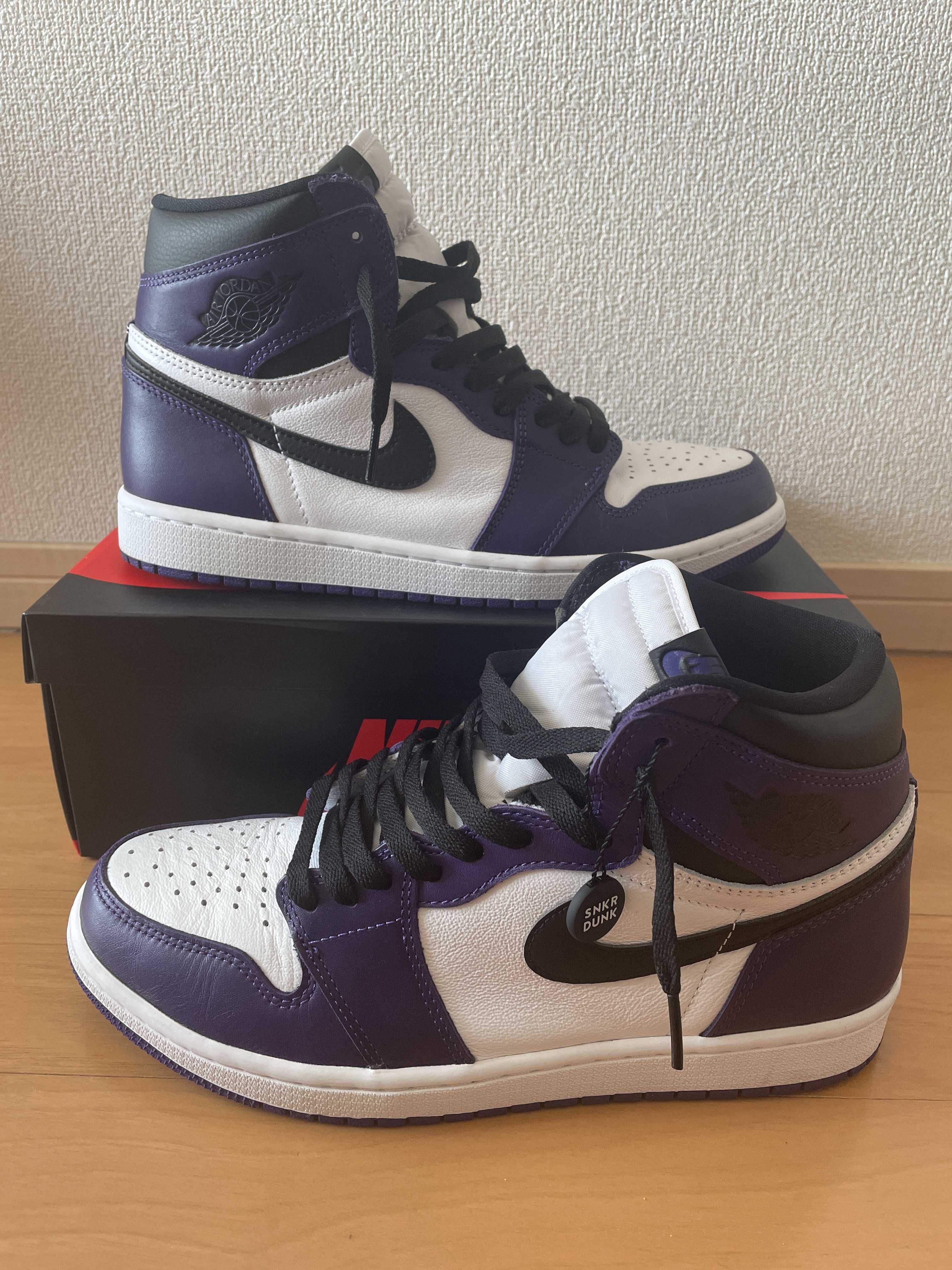 Nike Air Jordan 1 Retro High OG "Court Purple White/Black" (2020)   