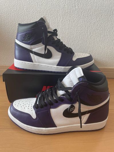 Nike Air Jordan 1 Retro High OG "Court Purple White/Black" (2020)