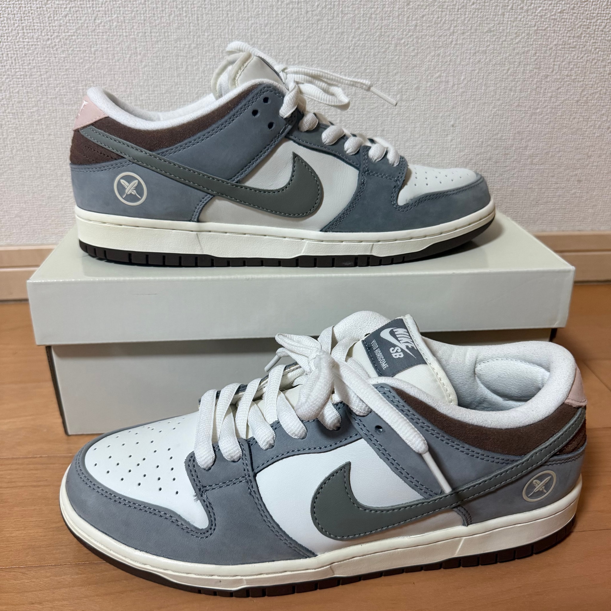 堀米 雄斗(Yuto Horigome) × Nike SB Dunk Low Pro QS "Wolf Grey"