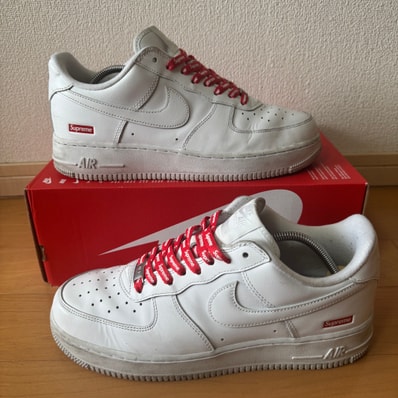 Supreme × Nike Air Force 1 Low "White"