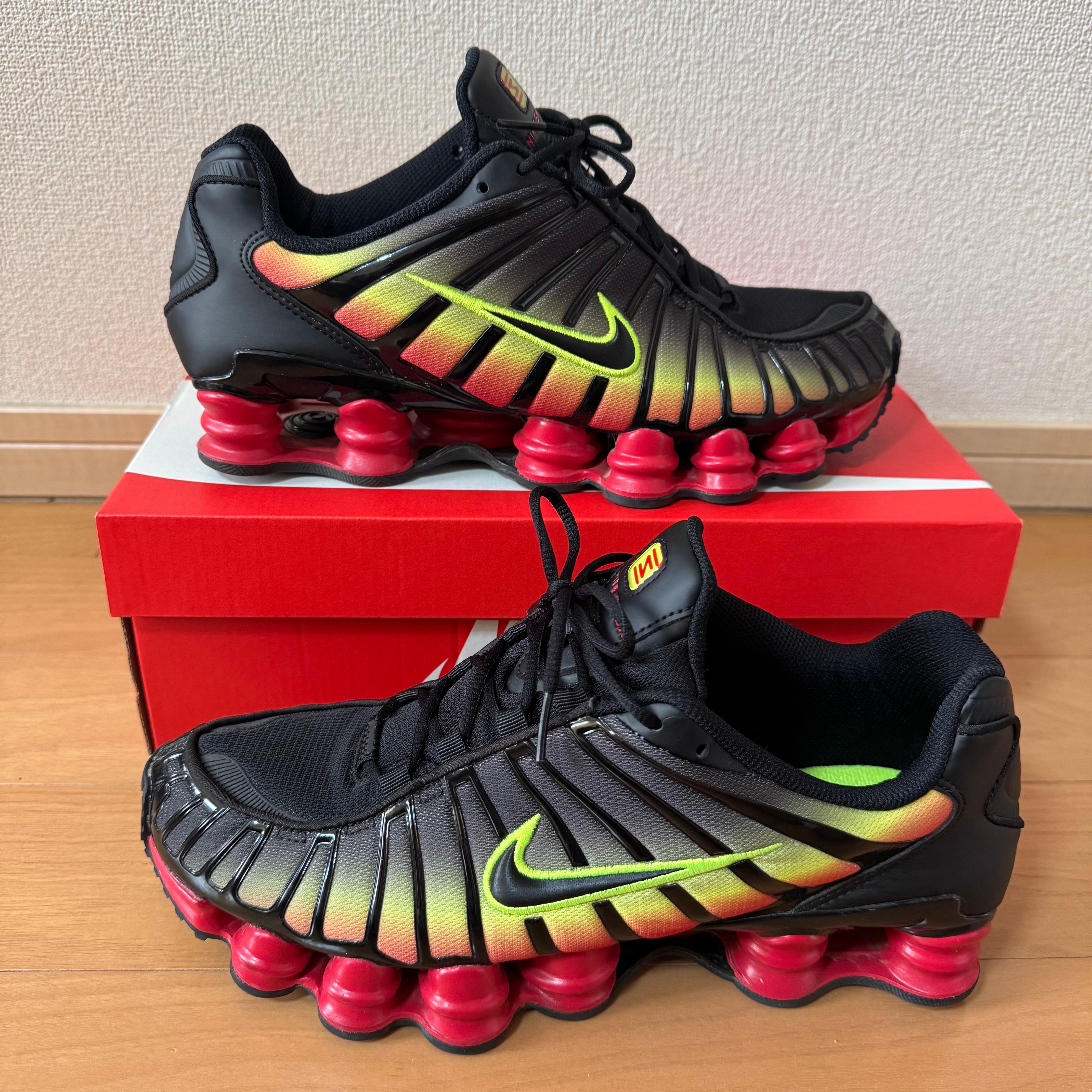 Nike Women's Shox TL "Black and Volt"