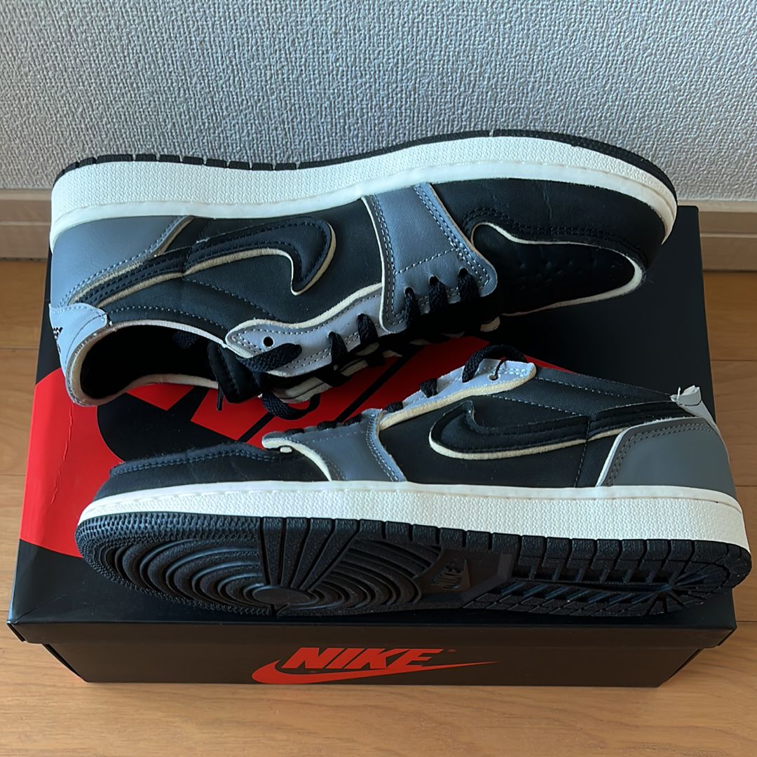 Nike Air Jordan 1 Low OG EX "Black and Smoke Grey"