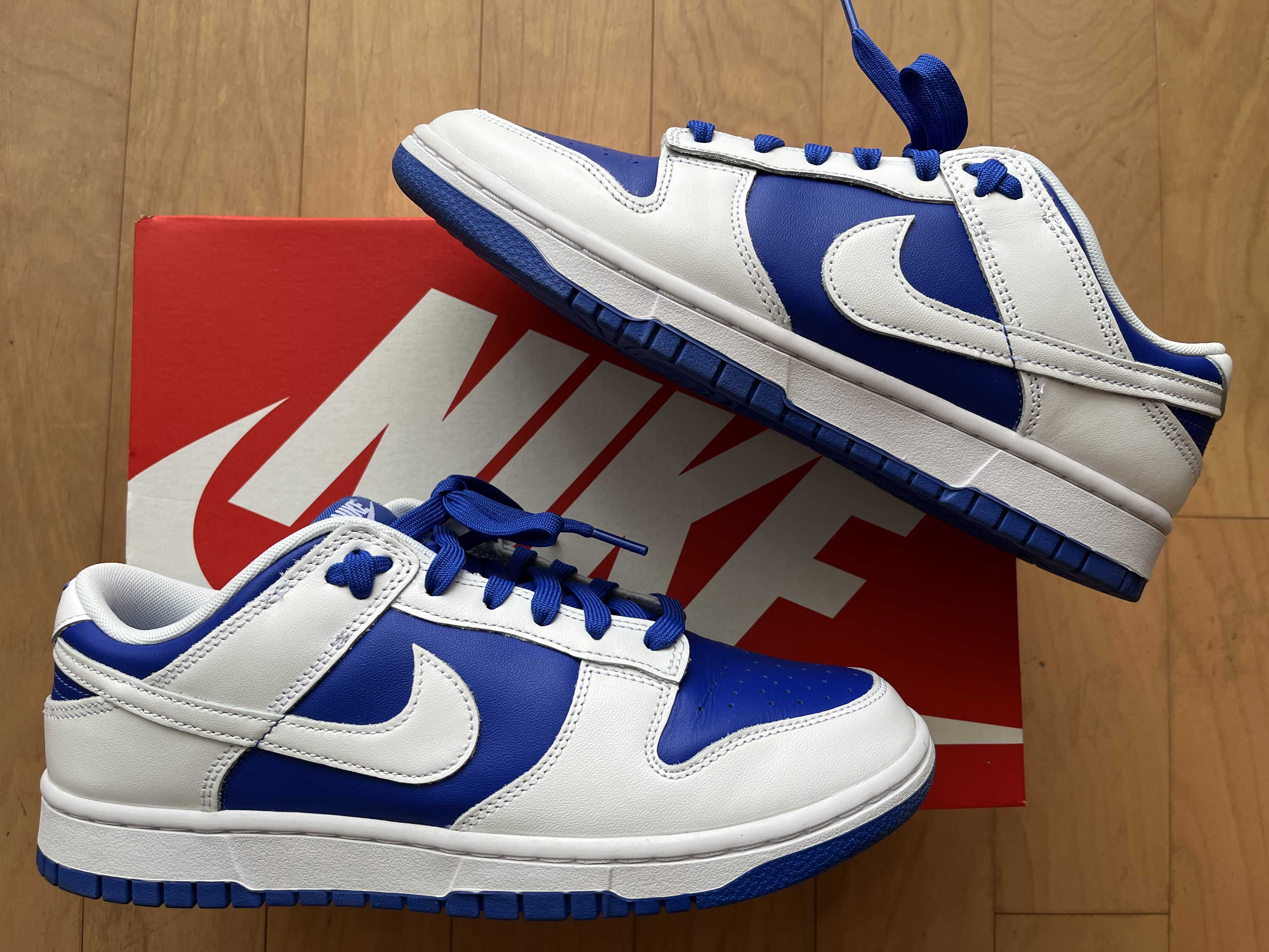 Nike Dunk Low Retro "Racer Blue and White"