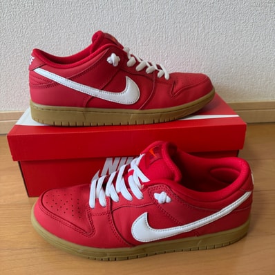 Nike SB Dunk Low Pro ISO Orange Label "University Red Gum"