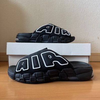 Nike Air More Uptempo Slide "Black" (DV2132-001/DV2137-001)