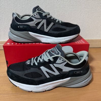 New Balance 990V6 "Black" (Heel NB Logo)