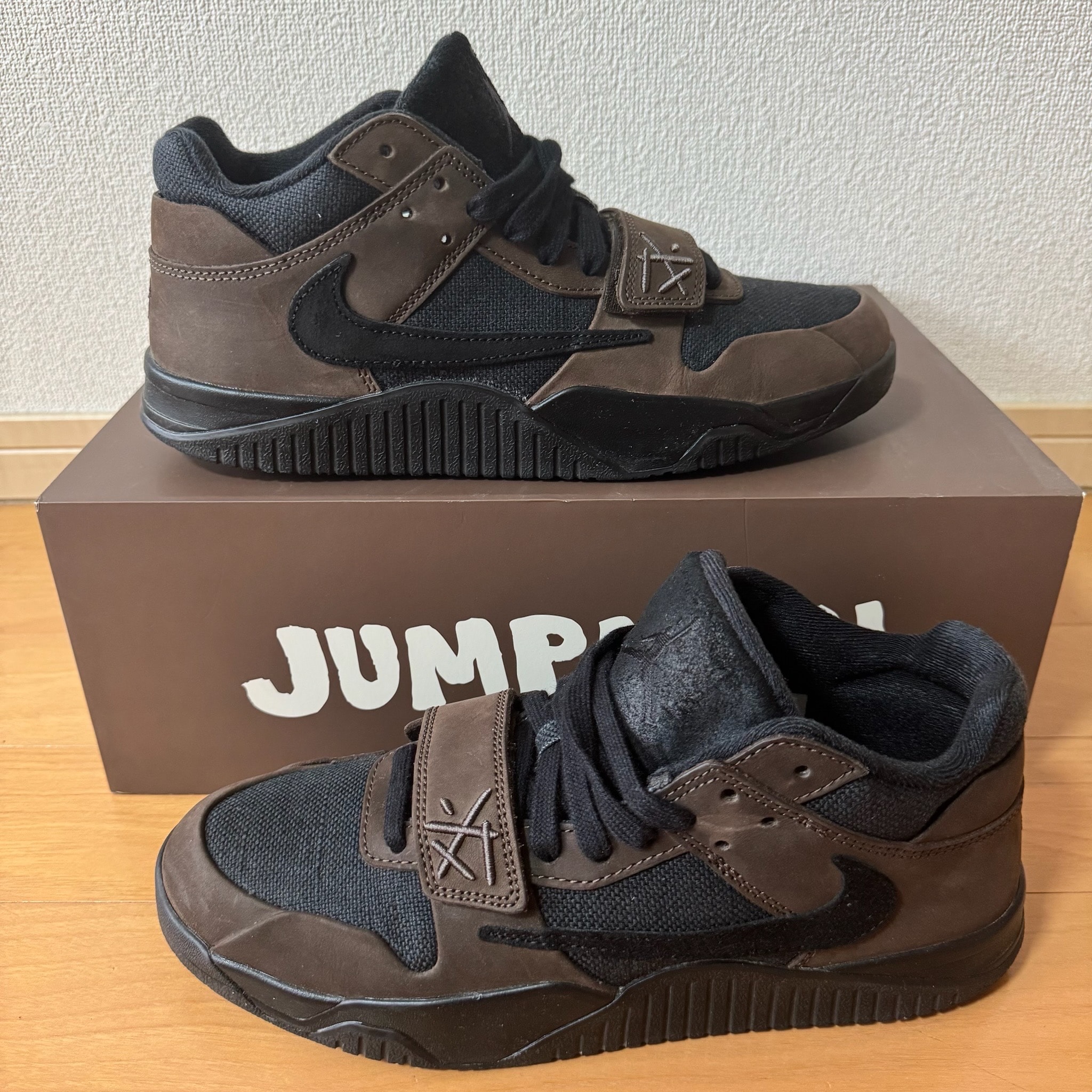 Travis Scott × Nike Jordan Jumpman Jack TR CJ1 T-Rexx "Black and Dark Mocha"