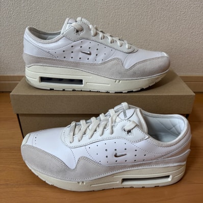 Jacquemus × Nike Women's Air Max 1 SP "Sail and Summit White"