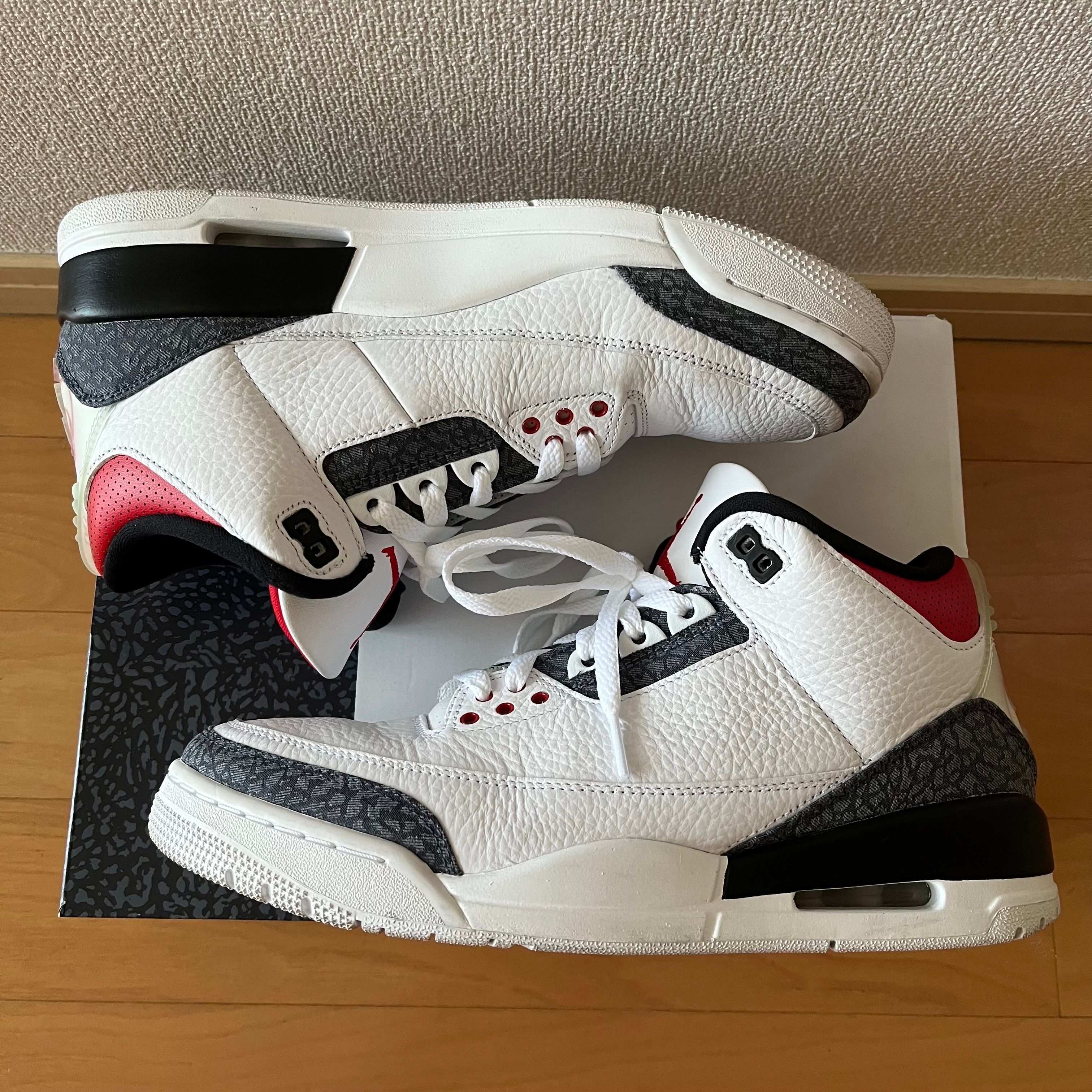 Nike Air Jordan 3 Retro SE-T CO JP "Fire Red Denim"