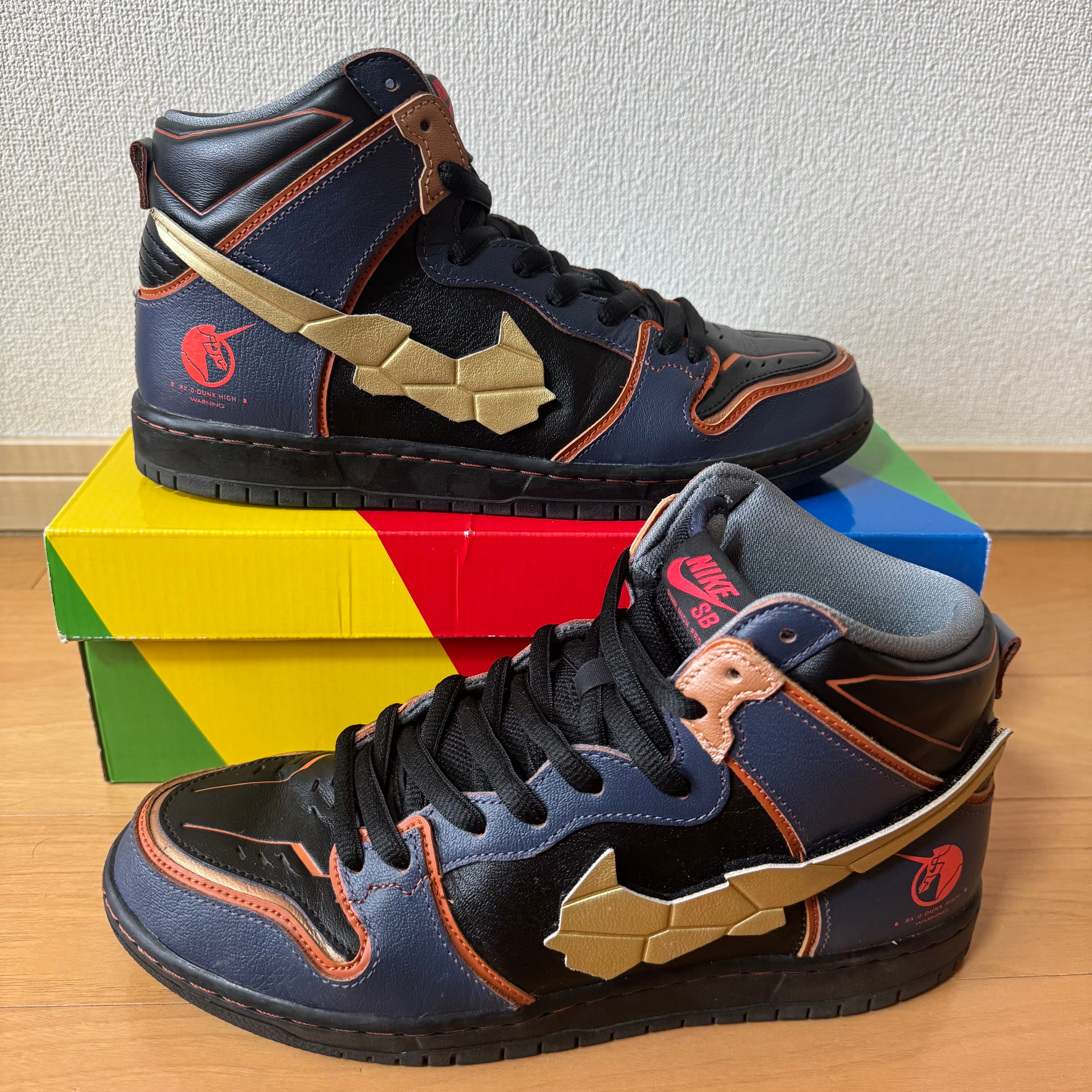 Gundam Unicorn × Nike SB Dunk High PRO QS "Banshee"