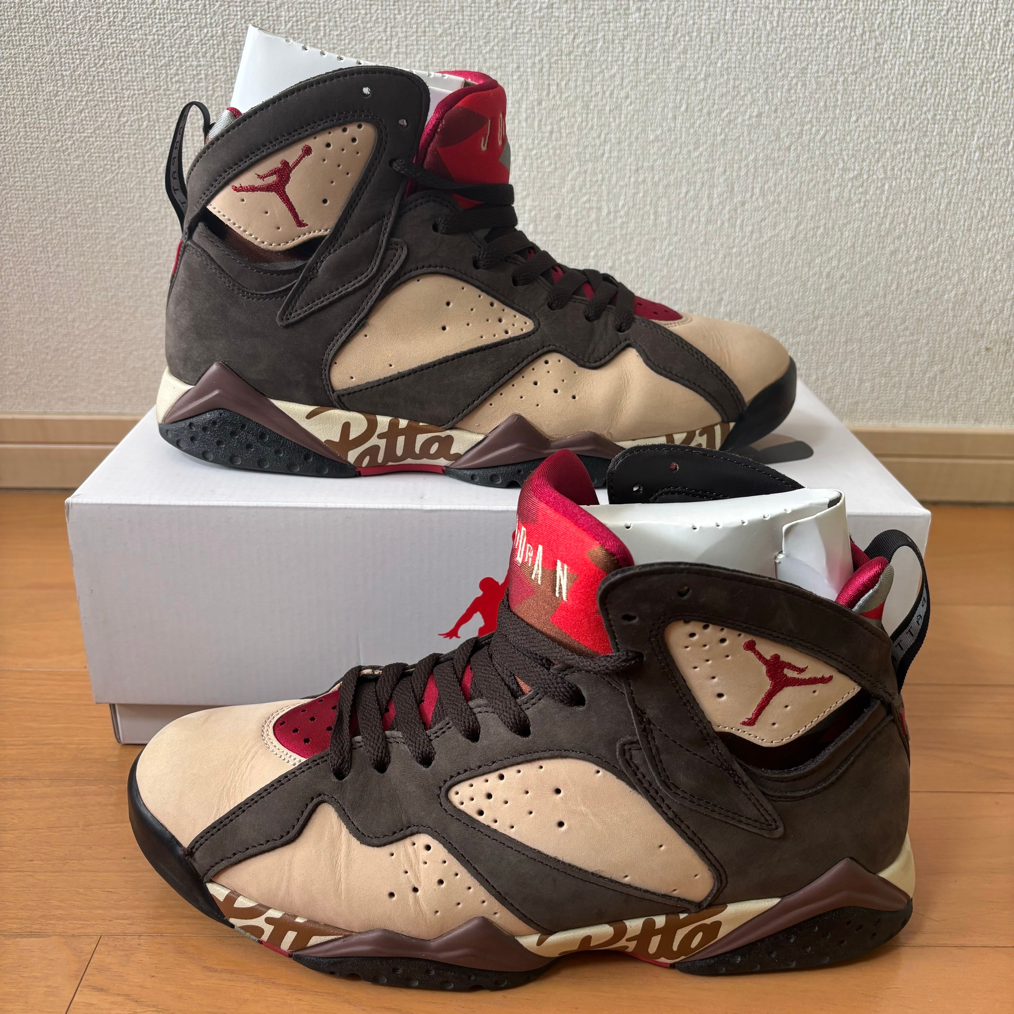 Patta × Nike Air Jordan 7 OG "Brown"