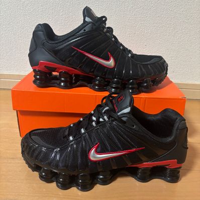 Nike Shox TL "Black/University Red/Metallic Silver"