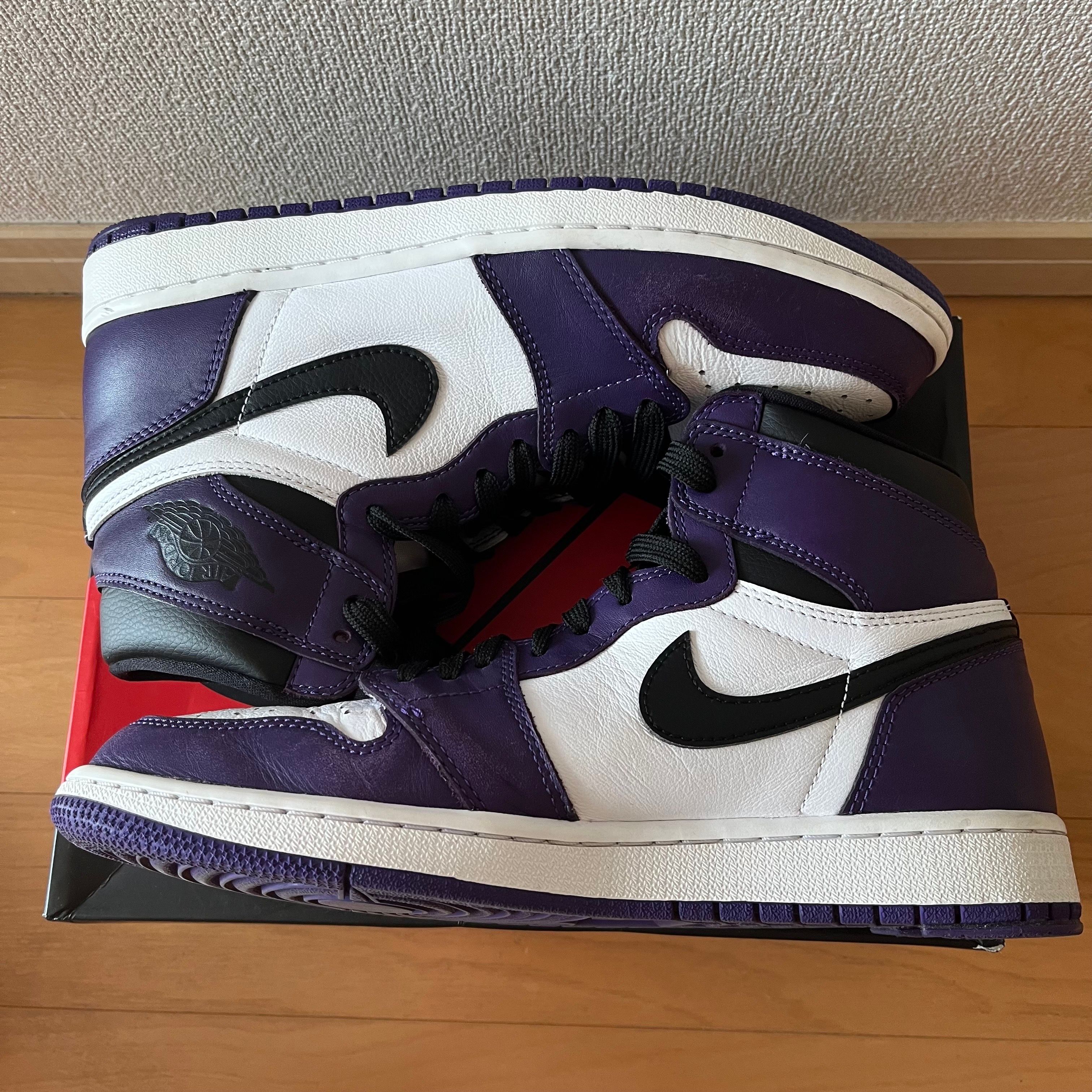 Nike Air Jordan 1 Retro High OG "Court Purple White/Black" (2020)   