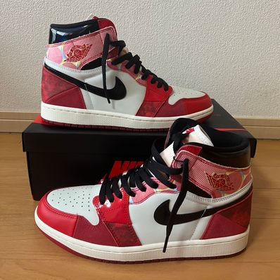 Spider-Man × Nike Air Jordan 1 Retro High OG SP "Spider-Man: Across the Spider-Verse/University Red"