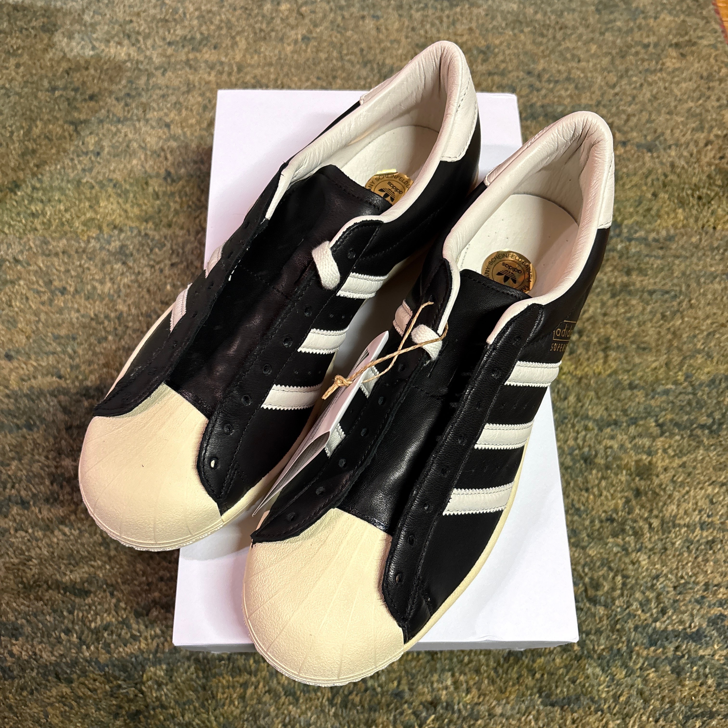 アディダスオリジナルス スーパースター ヴィンテージ メイド イン ジャーマニー "コアブラック/コアホワイト/クリームホワイト"