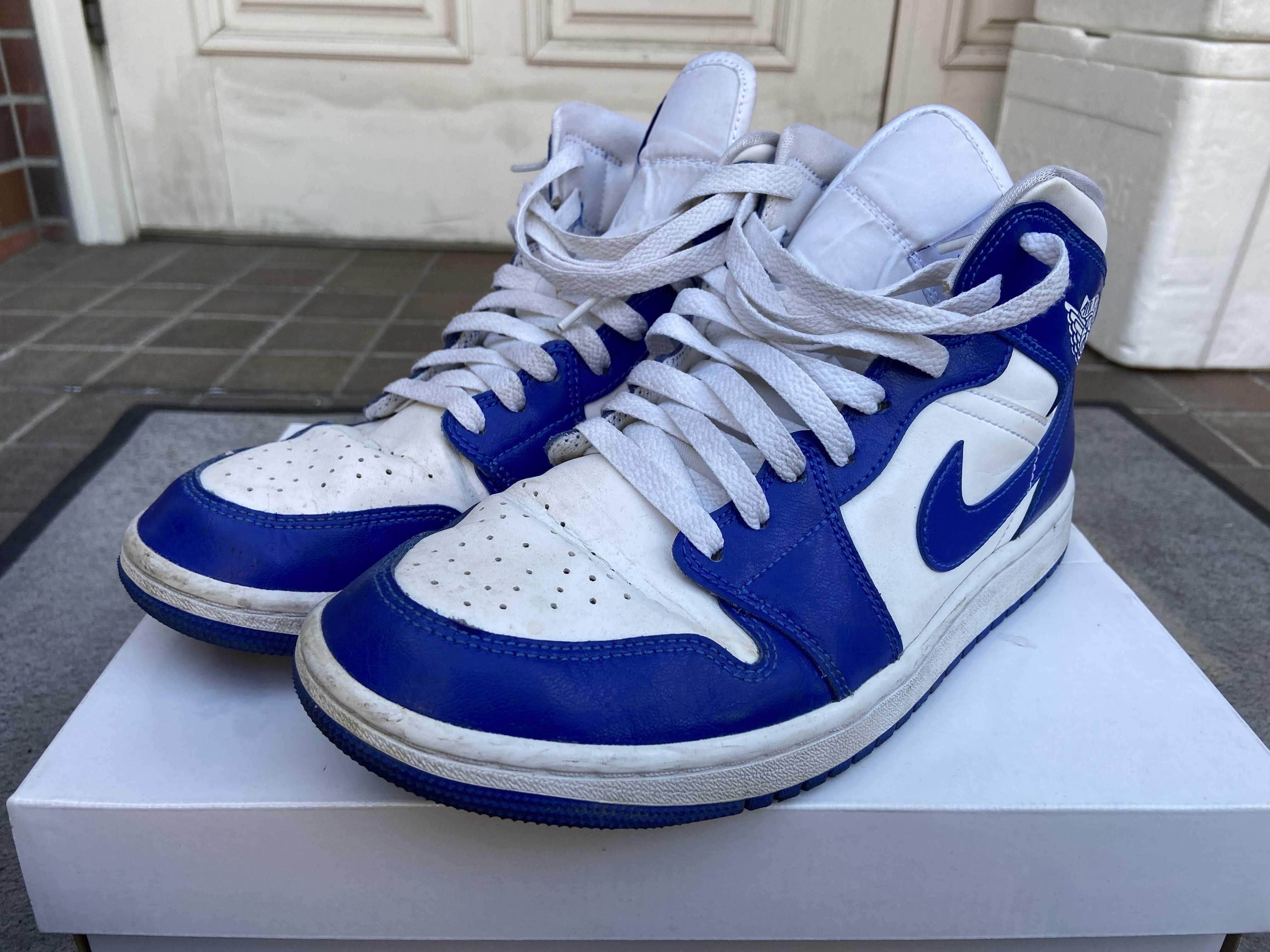 Nike Women's Air Jordan 1 Mid "Kentucky Blue"
