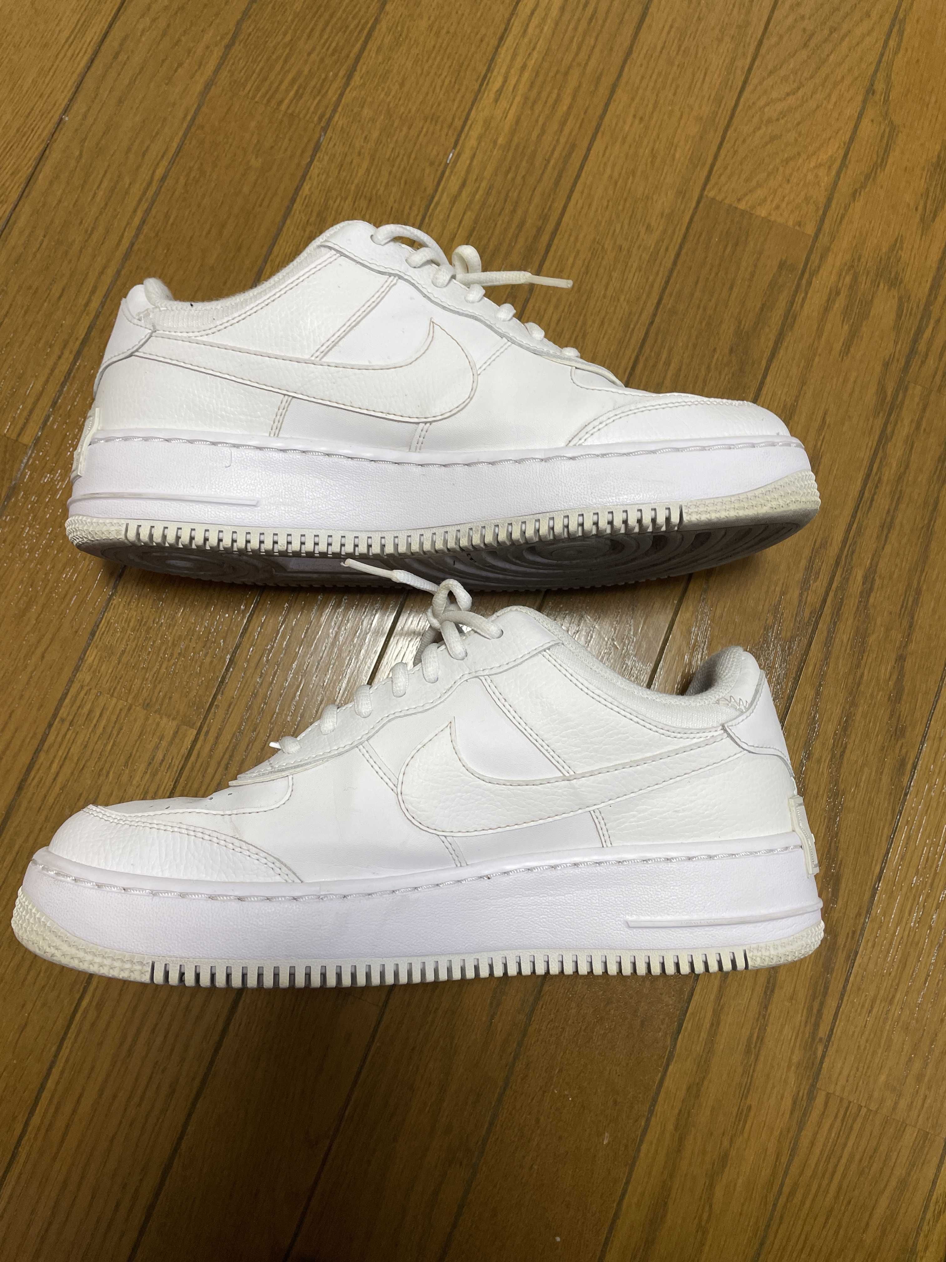 Nike Women's Air Force 1 Low Shadow "Triple White"
