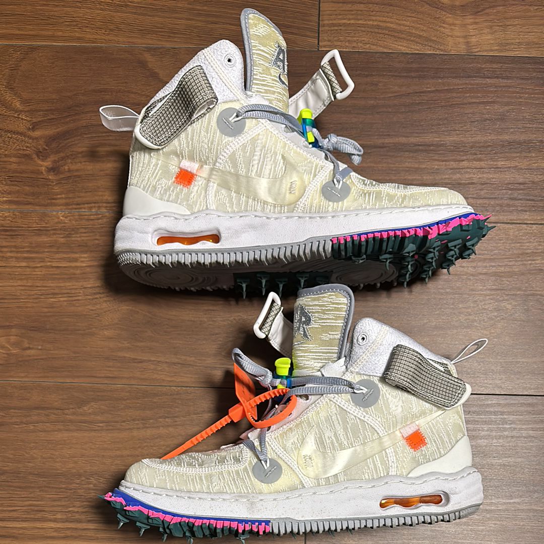Off-White × Nike Air Force 1 Mid "White"