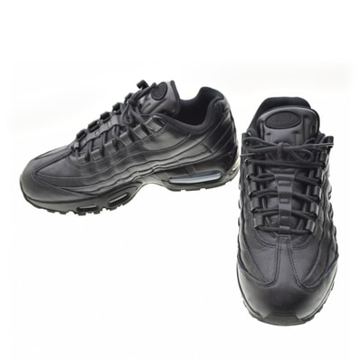 Nike Air Max 95 Big Bubble Leather "Triple Black"