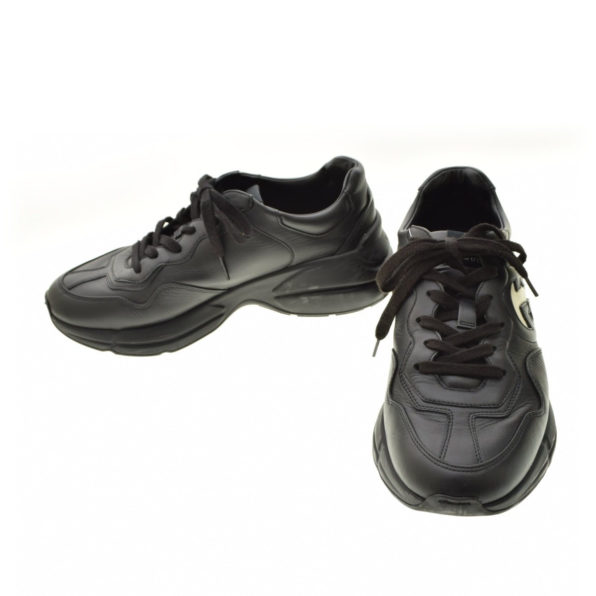 GUCCI Interlocking G Rhyton Sneaker "Black"