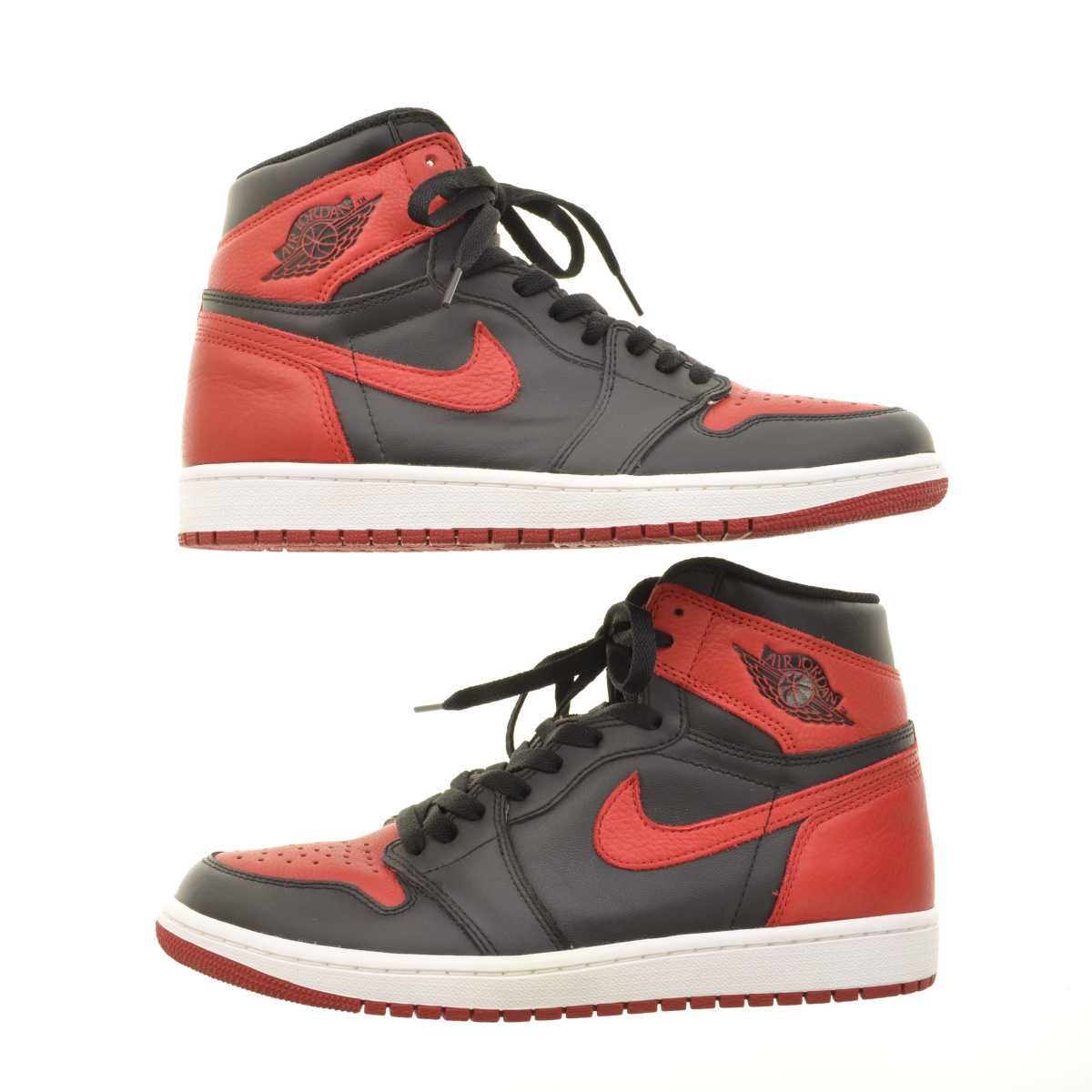 Nike Air Jordan 1 Retro High OG "Bred/Banned" (2016)