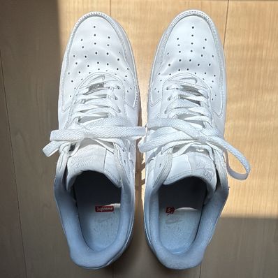 Supreme × Nike Air Force 1 Low "White"