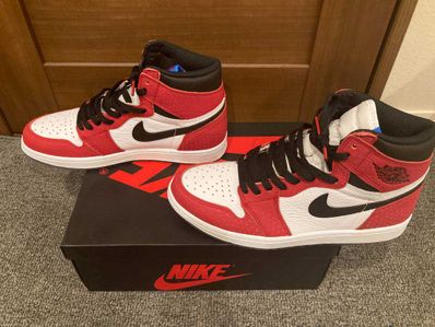 Spiderman × Nike Air Jordan 1 Origin Story "Gym Red/White/Photo Blue/Black"