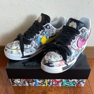 PEACEMINUSONE × Nike Air Force 1 Low '07 Para-Noise 3.0 "Black and Multi-Color" / G-DRAGON