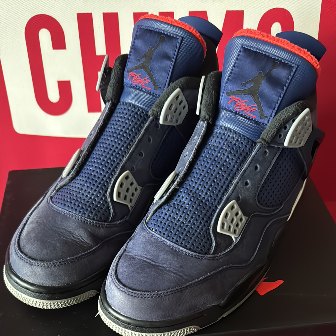 Nike Air Jordan 4 Retro WNTR "Loyal Blue/White/Black"